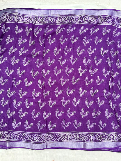 Royal Fern Saree