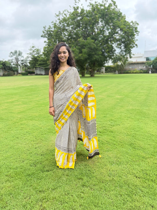Paisley Farm Saree