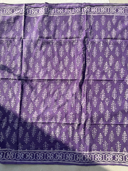 Violet Vines Saree