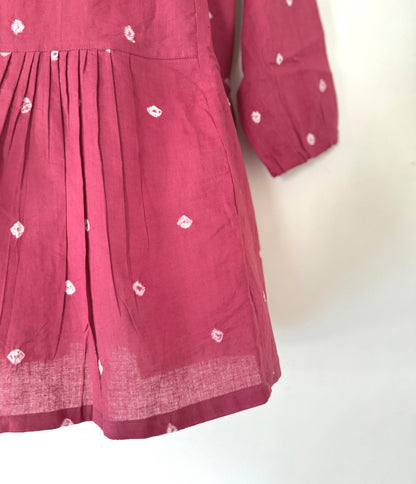 Dusty Bandhani Top