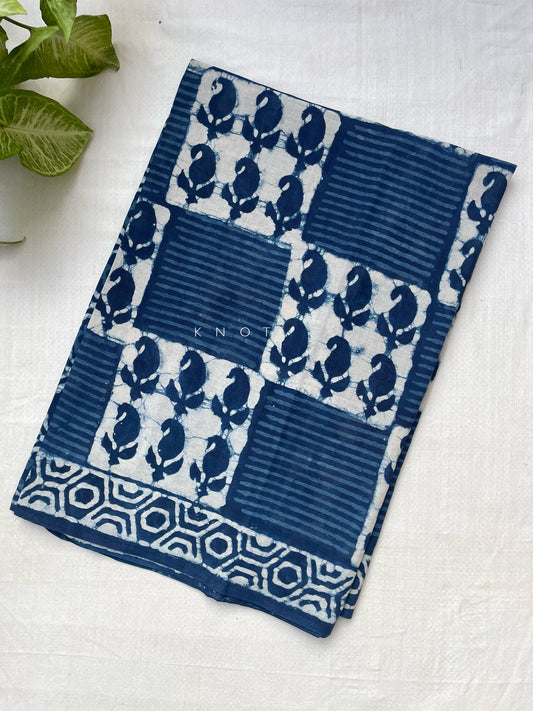 Ekaa Indigo saree