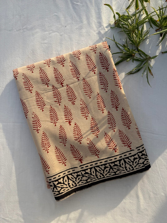 Beige Muse Saree