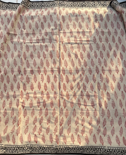 Beige Muse Saree