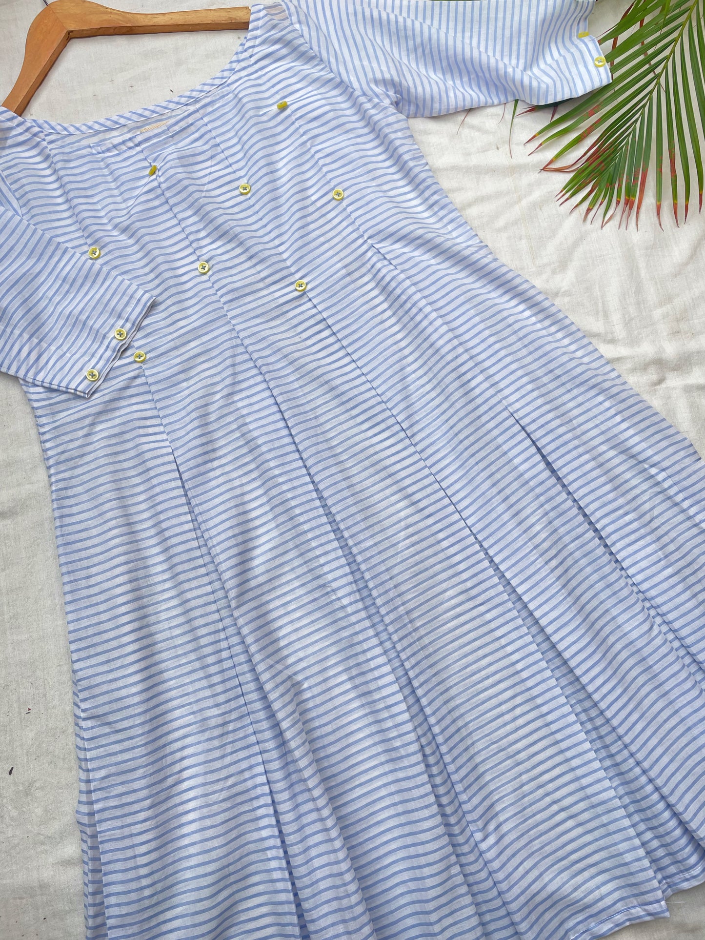 Sky Striped Kurta