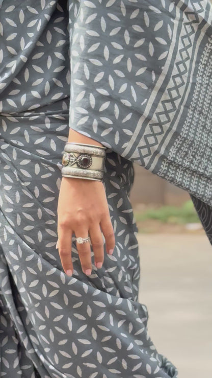 Petal Mosaic Saree